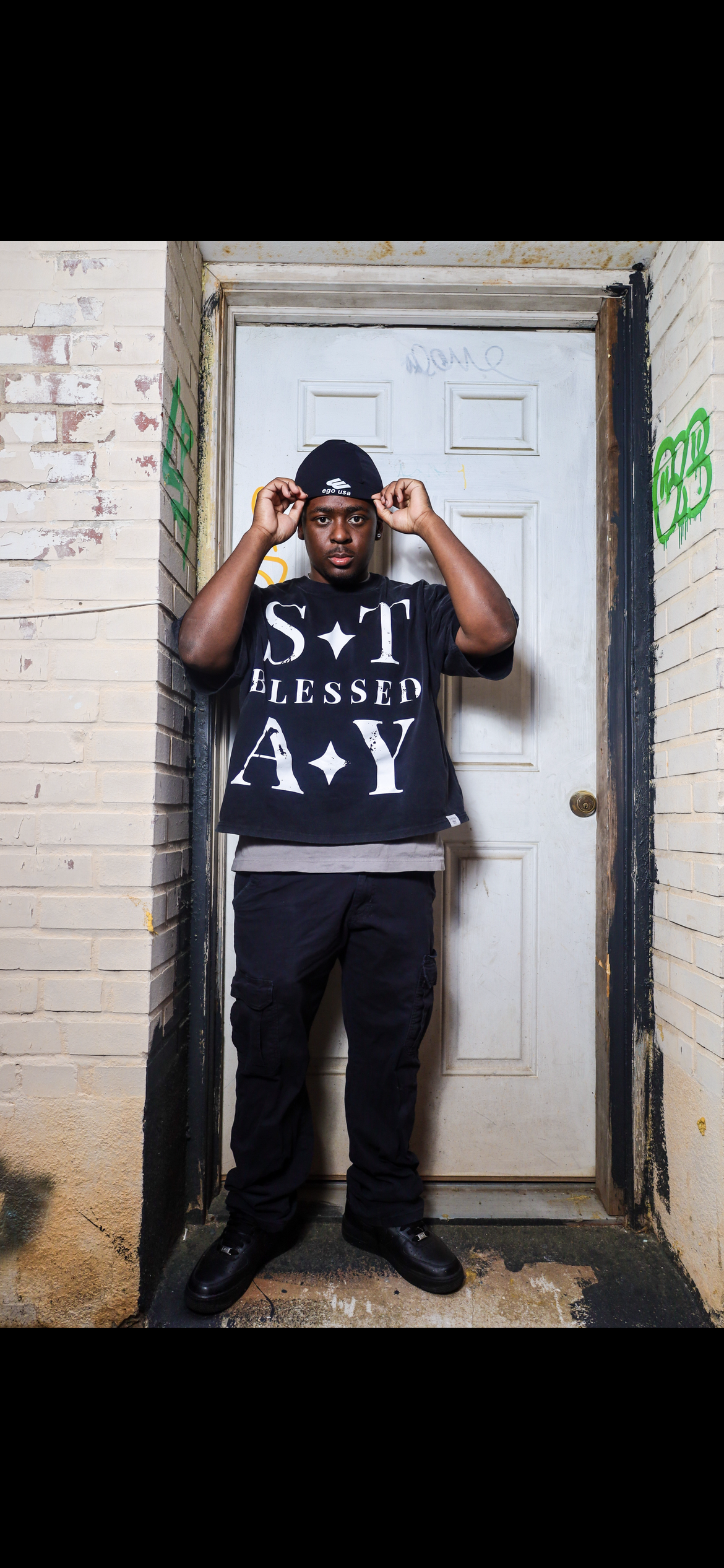 Stay Blessed Boxy Tee